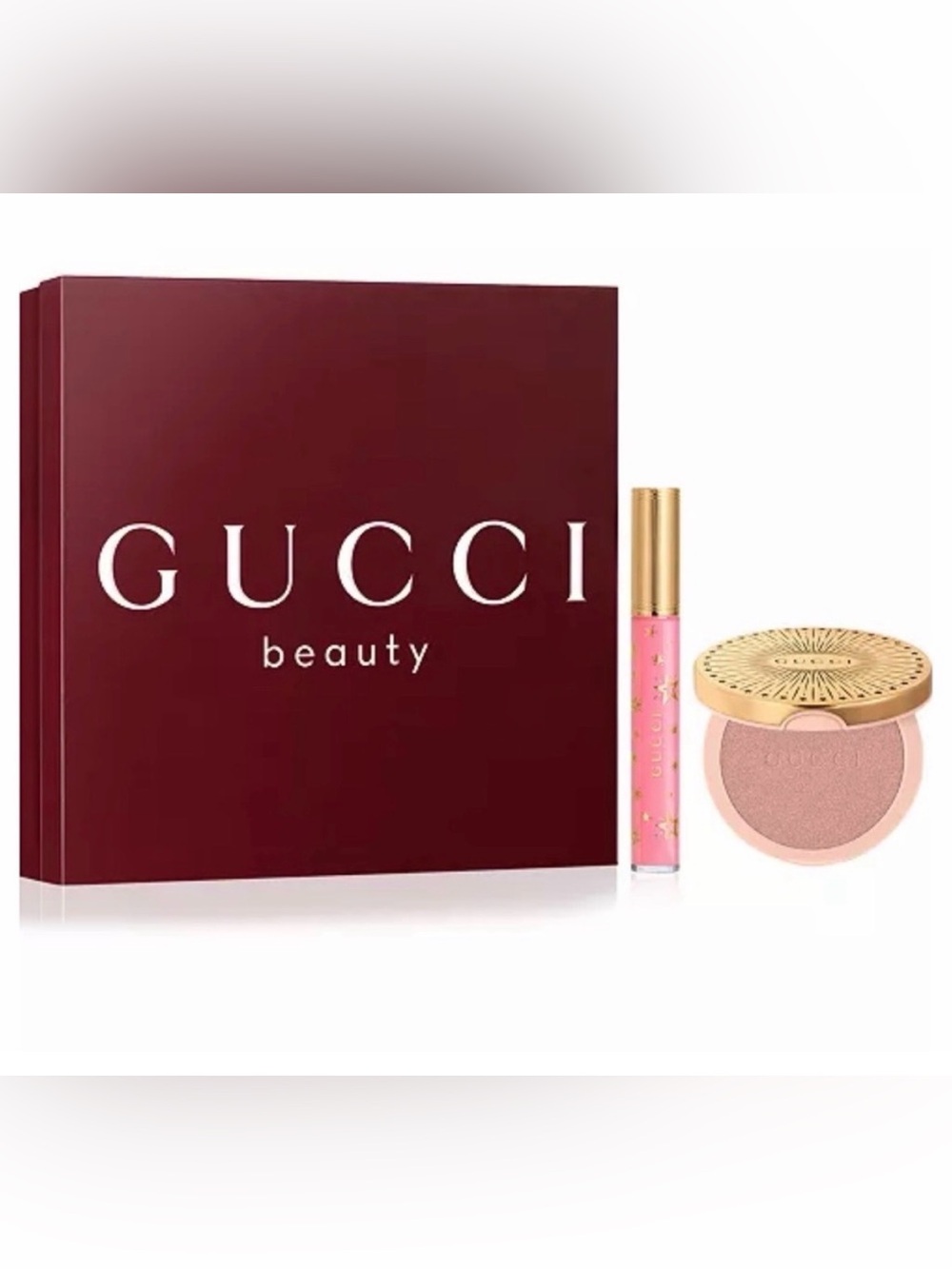 Gucci Beauty Pink Lip Gloss & Highlighter Duo